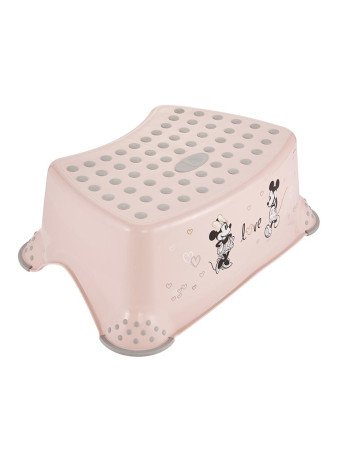 KEEEPER TOMEK MINNIE MOUSE Neslystančios vaikiškos platforminės basutės nordic pink