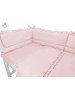KIECZMERSKI C-2 ROYAL patalynė su apvadais 135x100 rožinė pudra
