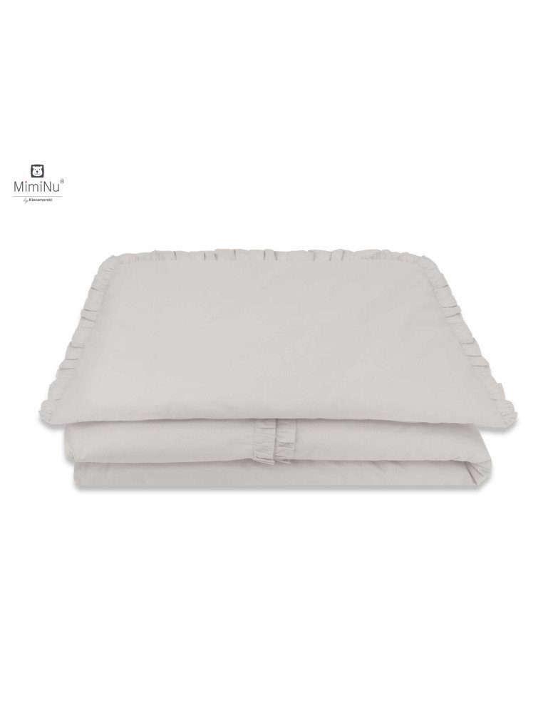 KIECZMERSKI C-2 ROYAL patalynė su lambrekenu 135x100 pilka
