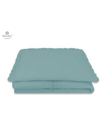 KIECZMERSKI C-2 ROYAL patalynė su lambrekenu 135x100 Nepalo žalia