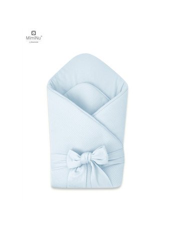 KIECZMERSKI Laiptuotas kūdikių ragelis MIMINU SOFT 0-3 m mėlynos spalvos