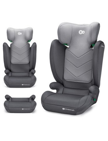 KINDERKRAFT Automobilinė kėdutė I-SPARK i-size 100-150cm pilka-15-36 kg-Automobilinės kėdutės