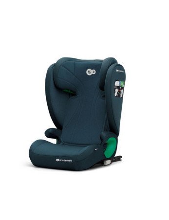 KINDERKRAFT Automobilinė kėdutė JUNIOR FIX 2 I- dydis 100-150 cm, mėlyna-15-36 kg-Automobilinės kėdutės