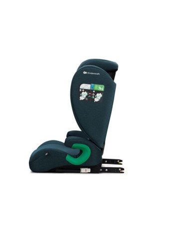KINDERKRAFT Automobilinė kėdutė JUNIOR FIX 2 I- dydis 100-150 cm, mėlyna-15-36 kg-Automobilinės kėdutės