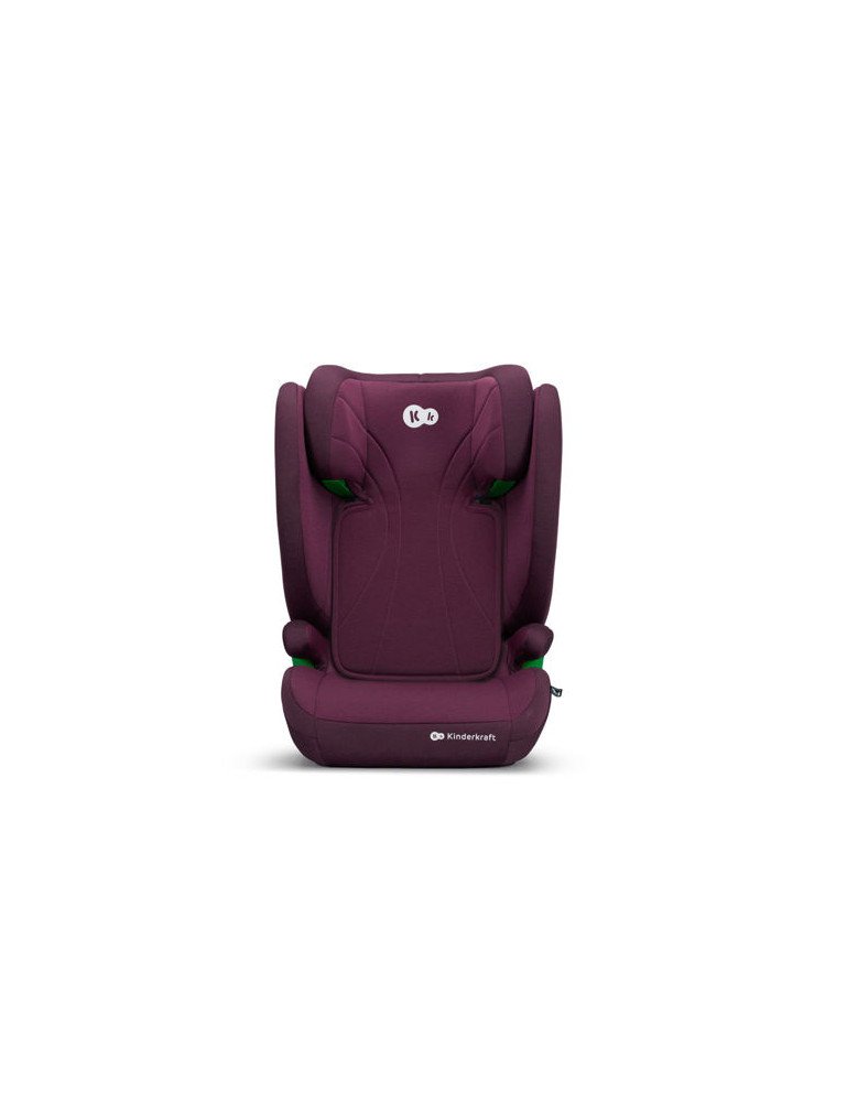 KINDERKRAFT Automobilinė kėdutė JUNIOR FIX 2 i-Size 100-150 cm vyšninis perlas-15-36 kg-Automobilinės kėdutės
