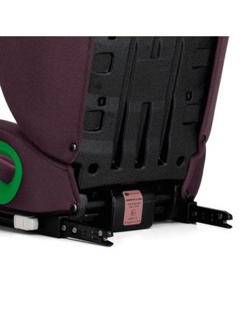 KINDERKRAFT Automobilinė kėdutė JUNIOR FIX 2 i-Size 100-150 cm vyšninis perlas-15-36 kg-Automobilinės kėdutės