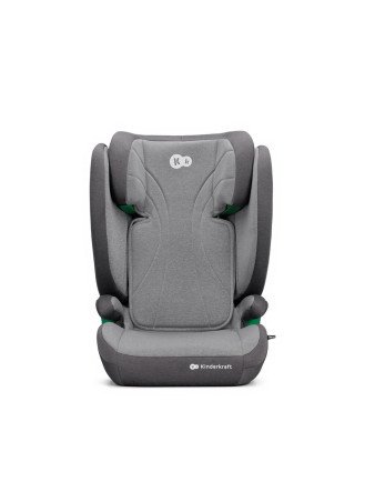 KINDERKRAFT Automobilinė kėdutė JUNIOR FIX 2 i-Size 100-150 cm raketiškai pilka-15-36 kg-Automobilinės kėdutės