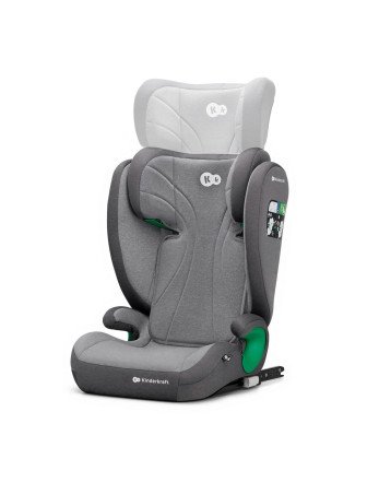 KINDERKRAFT Automobilinė kėdutė JUNIOR FIX 2 i-Size 100-150 cm raketiškai pilka-15-36 kg-Automobilinės kėdutės