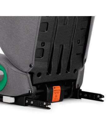 KINDERKRAFT Automobilinė kėdutė JUNIOR FIX 2 i-Size 100-150 cm raketiškai pilka-15-36 kg-Automobilinės kėdutės