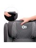KINDERKRAFT Automobilinė kėdutė JUNIOR FIX 2 i-Size 100-150 cm raketiškai pilka-15-36 kg-Automobilinės kėdutės