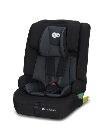 KINDERKRAFT Automobilinė kėdutė SAFETY FIX 2 i-Size 76-150cm juoda-9-36 kg-Automobilinės kėdutės