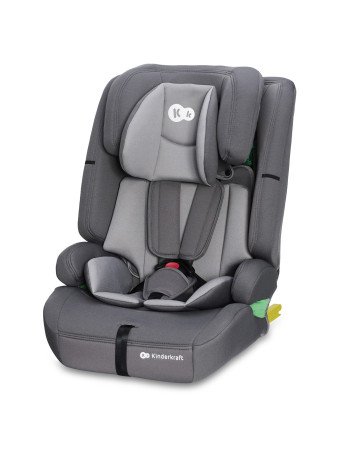 KINDERKRAFT Automobilinė kėdutė SAFETY FIX 2 i-Size 76-150cm pilka-9-36 kg-Automobilinės kėdutės