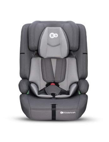 KINDERKRAFT Automobilinė kėdutė SAFETY FIX 2 i-Size 76-150cm pilka-9-36 kg-Automobilinės kėdutės