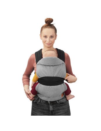 KINDERKRAFT ADOREE pilka kūdikio nešynė-Nešioklės ir priedai-Vežimėliai ir nešioklės