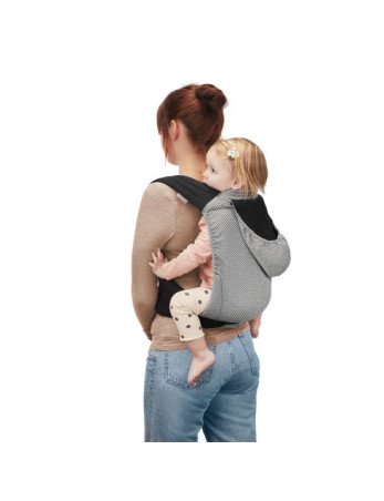 KINDERKRAFT ADOREE pilka kūdikio nešynė-Nešioklės ir priedai-Vežimėliai ir nešioklės