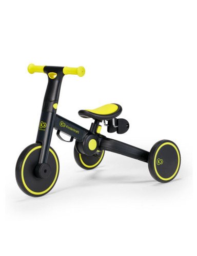 KINDERKRAFT Triratukas 4TRIKE Juodas Voltas-Triratukai-Dviratukai ir triratukai