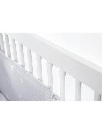 KLUPŚ NEL SERCE vaikiška lovelė pelenų baltumo-Kūdikių lovytės-Kūdikių lovytės ir čiužiniai