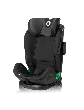 LIONELO Automobilinė kėdutė Harper i-Size JUODA / PILKA-9-36 kg-Automobilinės kėdutės