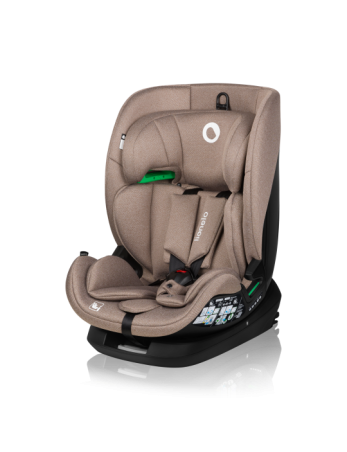 LIONELO Automobilinė kėdutė Lavender i-Size Beige Latte-9-36 kg-Automobilinės kėdutės