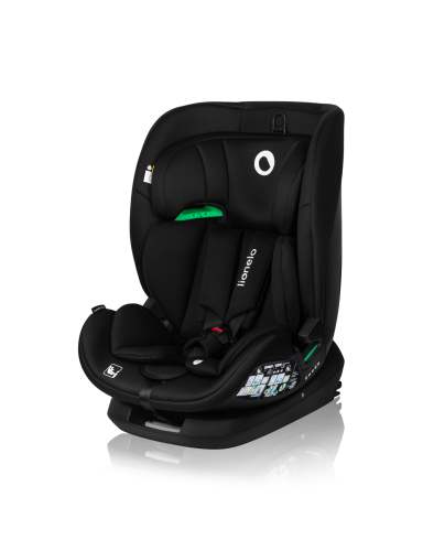 LIONELO Automobilinė kėdutė Lavender i-Size Black Carbon-9-36 kg-Automobilinės kėdutės