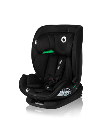 LIONELO Automobilinė kėdutė Lavender i-Size Black Carbon-9-36 kg-Automobilinės kėdutės