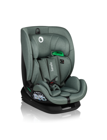 LIONELO Automobilinė kėdutė Lavender i-Size Green Pistachio-9-36 kg-Automobilinės kėdutės