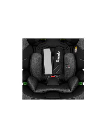 LIONELO Automobilinė kėdutė Levi One i-Size juodai pilka-9-36 kg-Automobilinės kėdutės