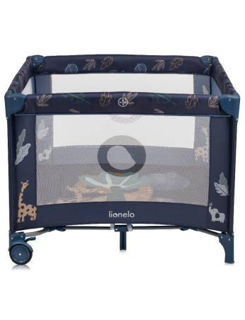 LIONELO Kūdikio lovytė-maniežas Bonnie Blue Navy