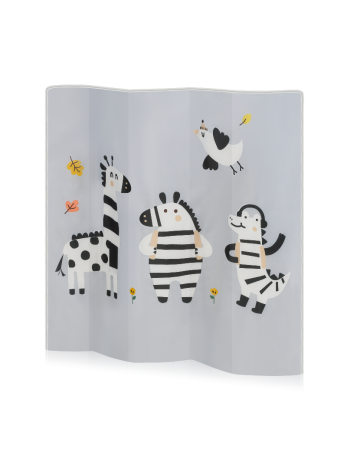 LIONELO Kūdikio lovytė-maniežas "Bonnie Grey Scandi