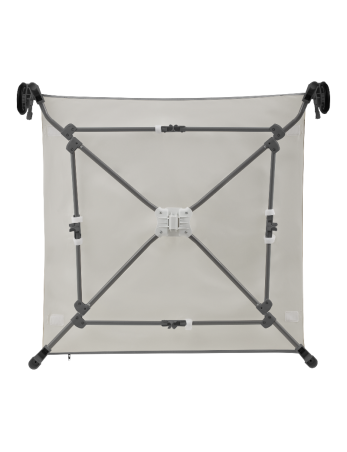 LIONELO Kūdikio lovytė-maniežas "Bonnie Grey Scandi