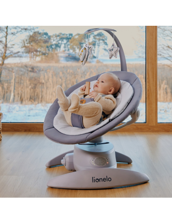 LIONELO supamasis krėslas "Mell Grey Stone-Balansiniai gultukai-Gultukai