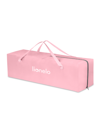 LIONELO Kelioninė lovelė Stefi Pink Ombre-Kelioninės lovytės-Kūdikių lovytės ir čiužiniai