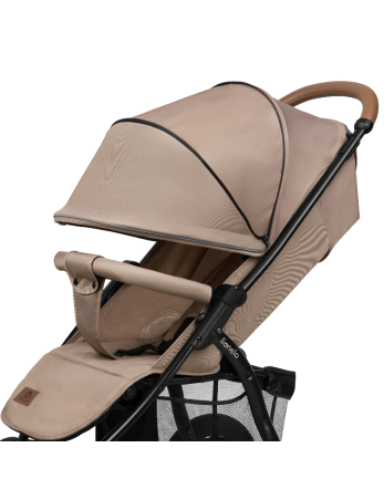 LIONELO vežimėlis Annet Plus Beige Sand-Sportiniai vežimėliai-Vežimėliai ir nešioklės