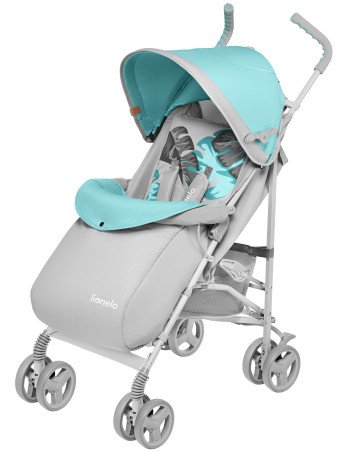 LIONELO vežimėlis Elia Tropical Turquoise-Sportiniai vežimėliai-Vežimėliai ir nešioklės