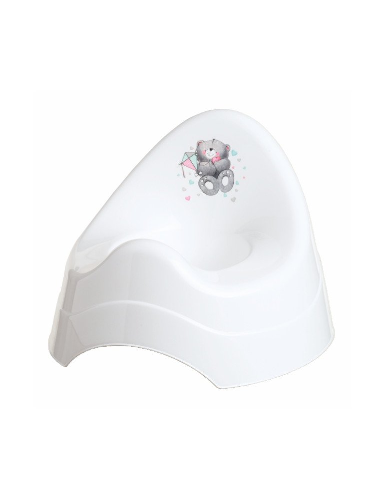 MALTEX Meškiukas puodukas baltas