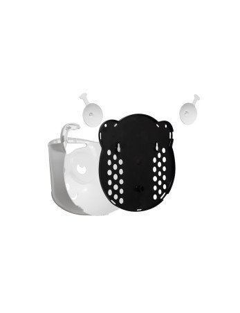 MALTEX PANDA žaislų dėžė balta/juoda