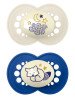 MAM 831423 Čiulptukas Soother Original Night silky 16+boy 2 vnt.