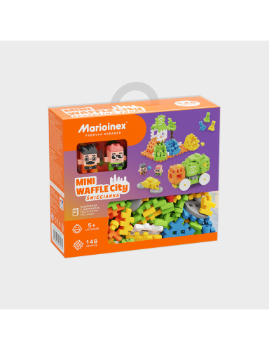 MARIOINEX 903131 mini vaflinės plytos - šiukšliavežė 148 EL.