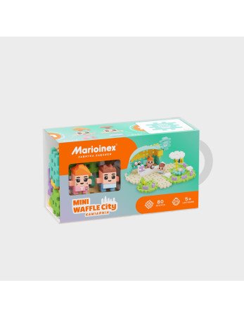 MARIOINEX 903186 vaflinės mini plytos - kavinė 80 el.