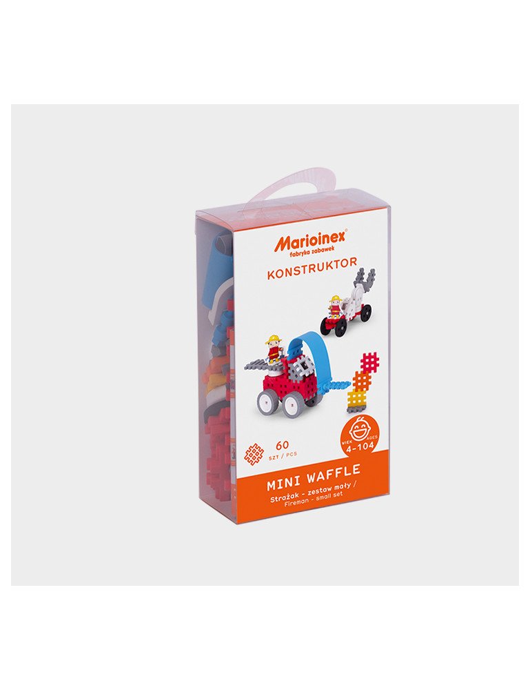MARIOINEX 903780 Mini ugniagesių vaflinės plytos (lizdinė plokštelė)