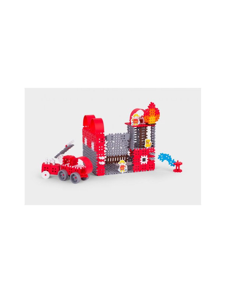 MARIOINEX 903803 Mini vaflinės plytos - Ugniagesio gelbėtojo didelės [ blister ]
