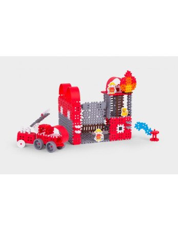 MARIOINEX 903803 Mini vaflinės plytos - Ugniagesio gelbėtojo didelės [ blister ]