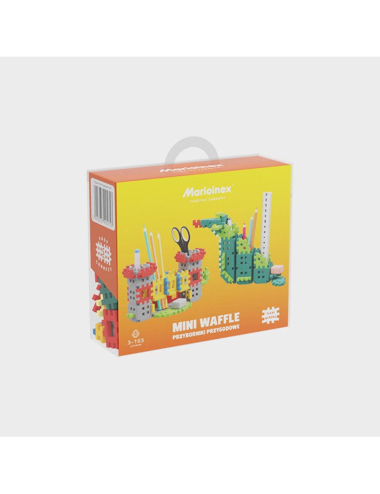 MARIOINEX 905753 Mini vaflinė - nuotykių įrankių dėžės 140 el.