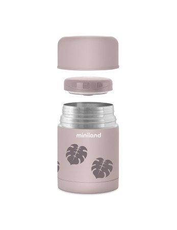 MARKO ML89446 Termosas "Meal Thermos Leaves" 600ml.terra