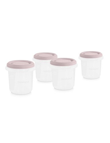 MARKO ML89465 Sandarūs indai 4x250ml.pudrowy roses terra