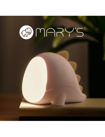MARY'S MW20533 Dino LED naktinis šviestuvas rožinis