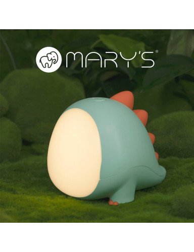 MARY'S MW20534 Dino žalia LED naktinė lempa