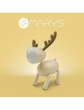 MARY'S MW20536 LED naktinė lemputė Smėlio spalvos elnias