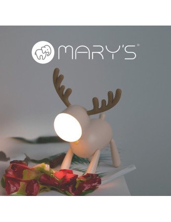 MARY'S MW20536 LED naktinė lemputė Smėlio spalvos elnias