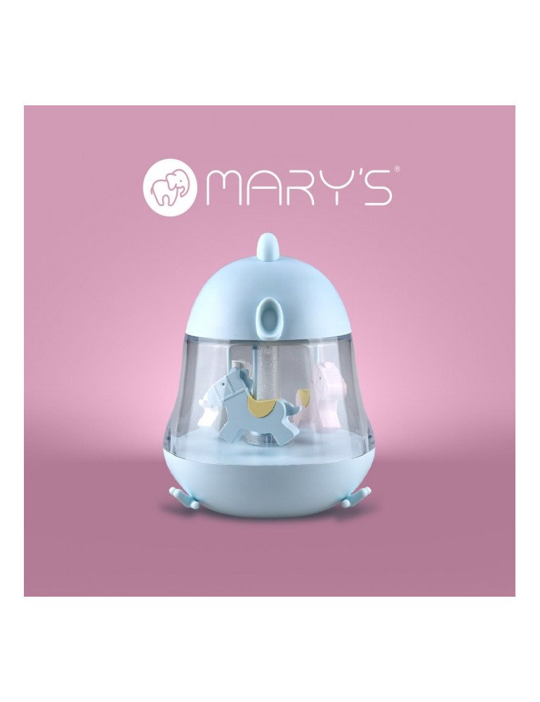 MARY'S MW20776 Muzikinė dėžutė buvo naktinė šviesa RGB mėlyna